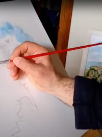 Riccardo Sanna. Pittura a olio su tela su ordinazione 50x60 - senza telaio
